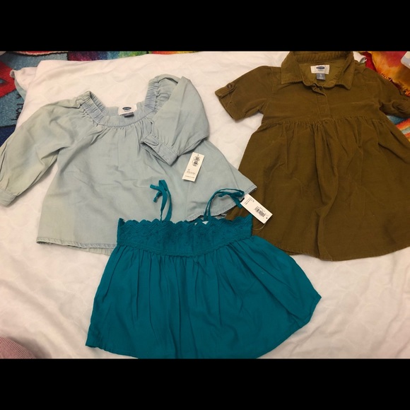 7 pieces of Girl 2T Old Navy Carter’s Polo tops - Picture 2 of 4